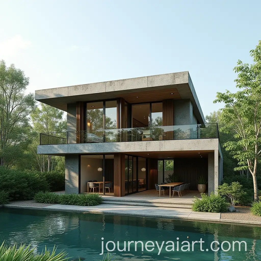 Modern-Green-Architecture-Inspired-by-Mangrove-Trees-in-TwoStorey-Residential-House