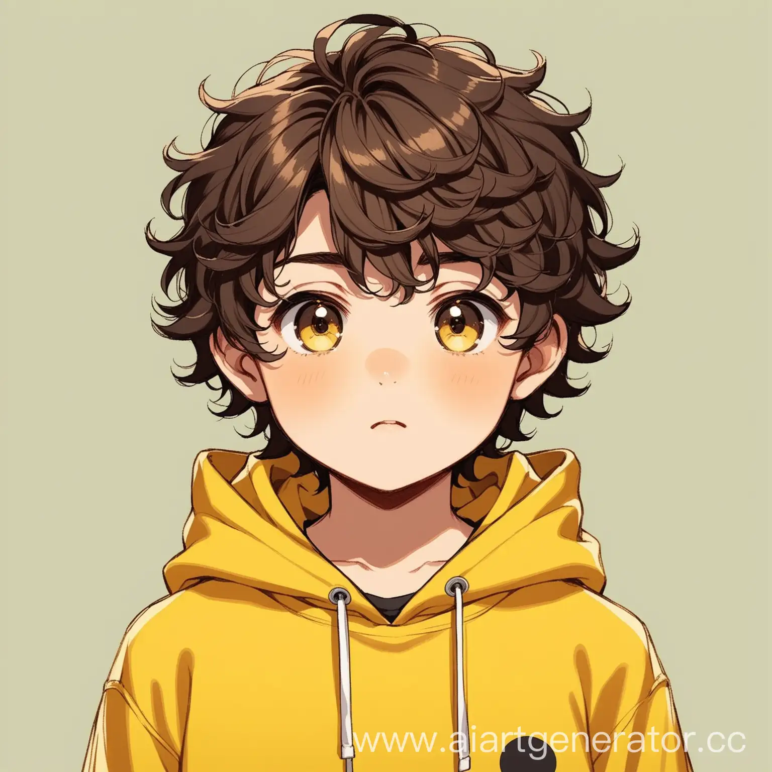 CurlyHaired-Boy-in-Yellow-Hoodie-with-Dark-Circles