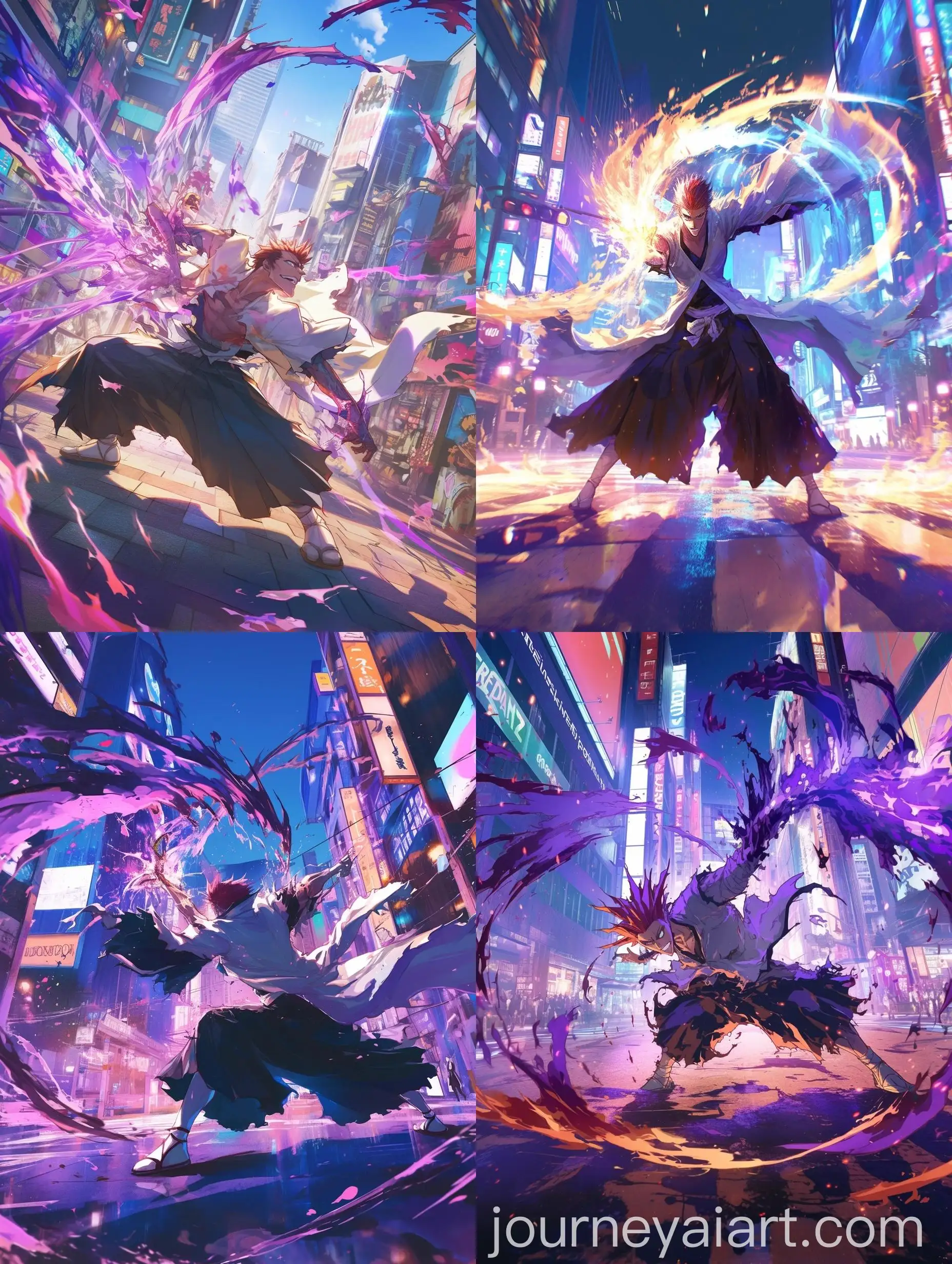 Intense-Duel-of-Hirako-Shinji-in-Modern-Tokyo-Street