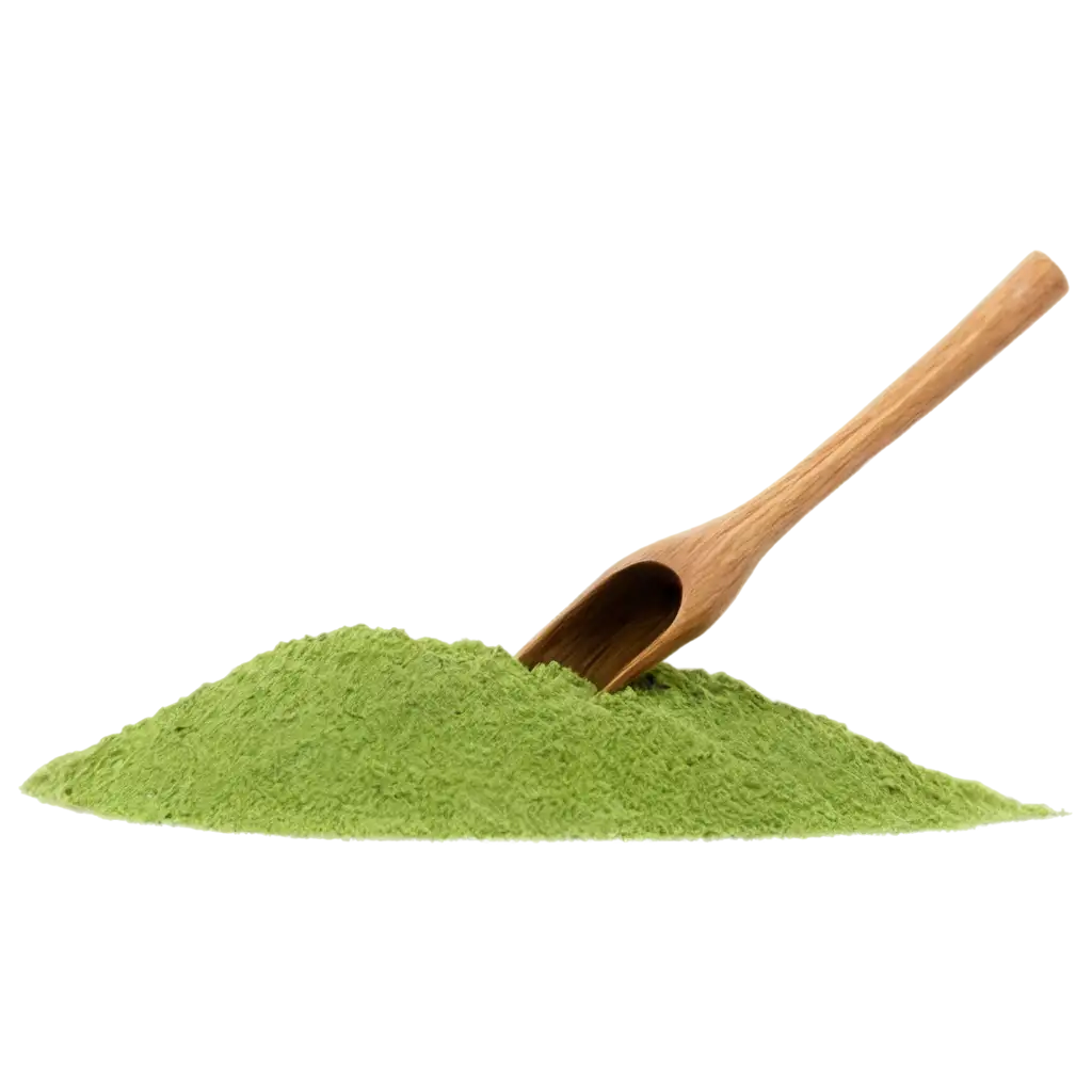 Matcha-Powder-and-Leaf-PNG-Image-HighQuality-and-Versatile-for-Digital-Projects