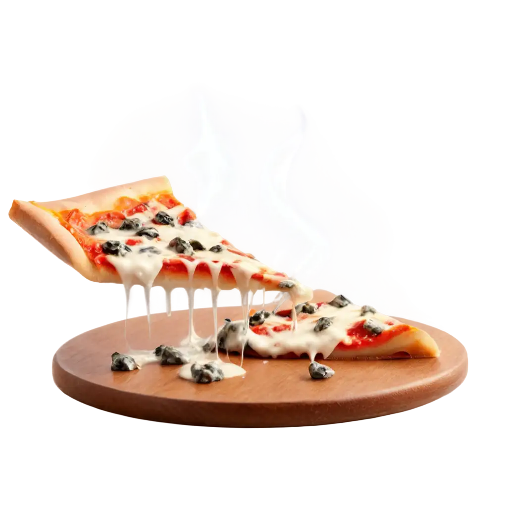 Steaming-Hot-Pizza-Slice-with-Blue-Cheese-Glow-PNG-Image-for-Modern-Settings