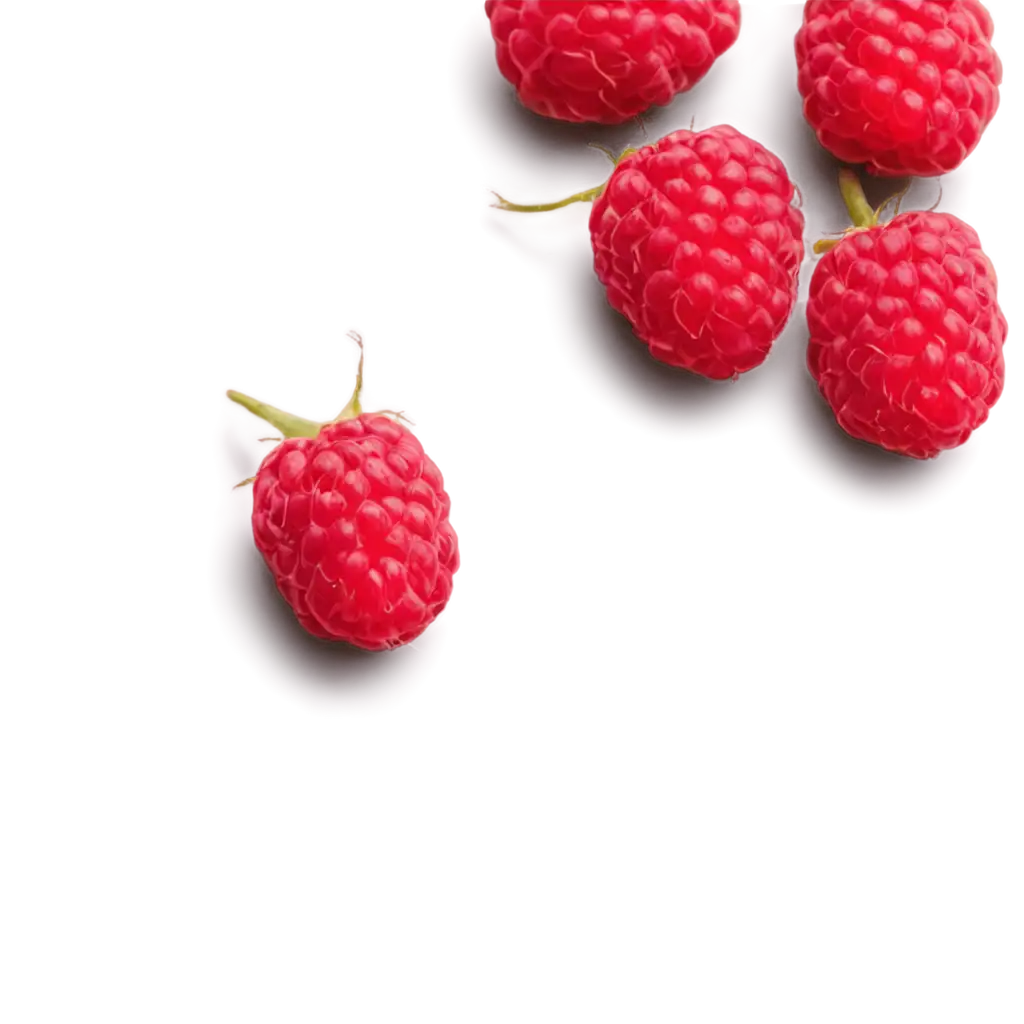 Two-Large-Juicy-Raspberries-PNG-HighQuality-and-Clear-Image-for-Creative-Projects