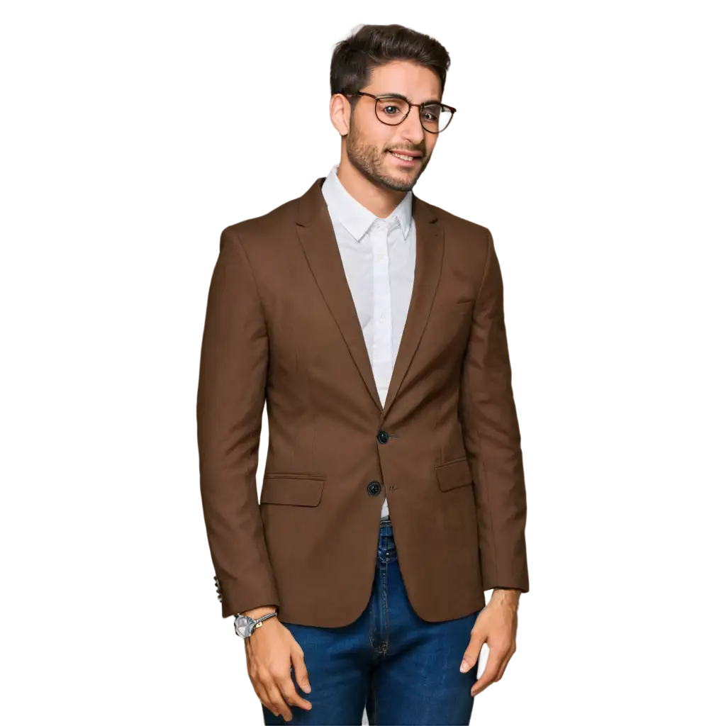 Brown-Men-Blazer-PNG-HighQuality-Transparent-Image-for-Fashion-and-Design-Needs