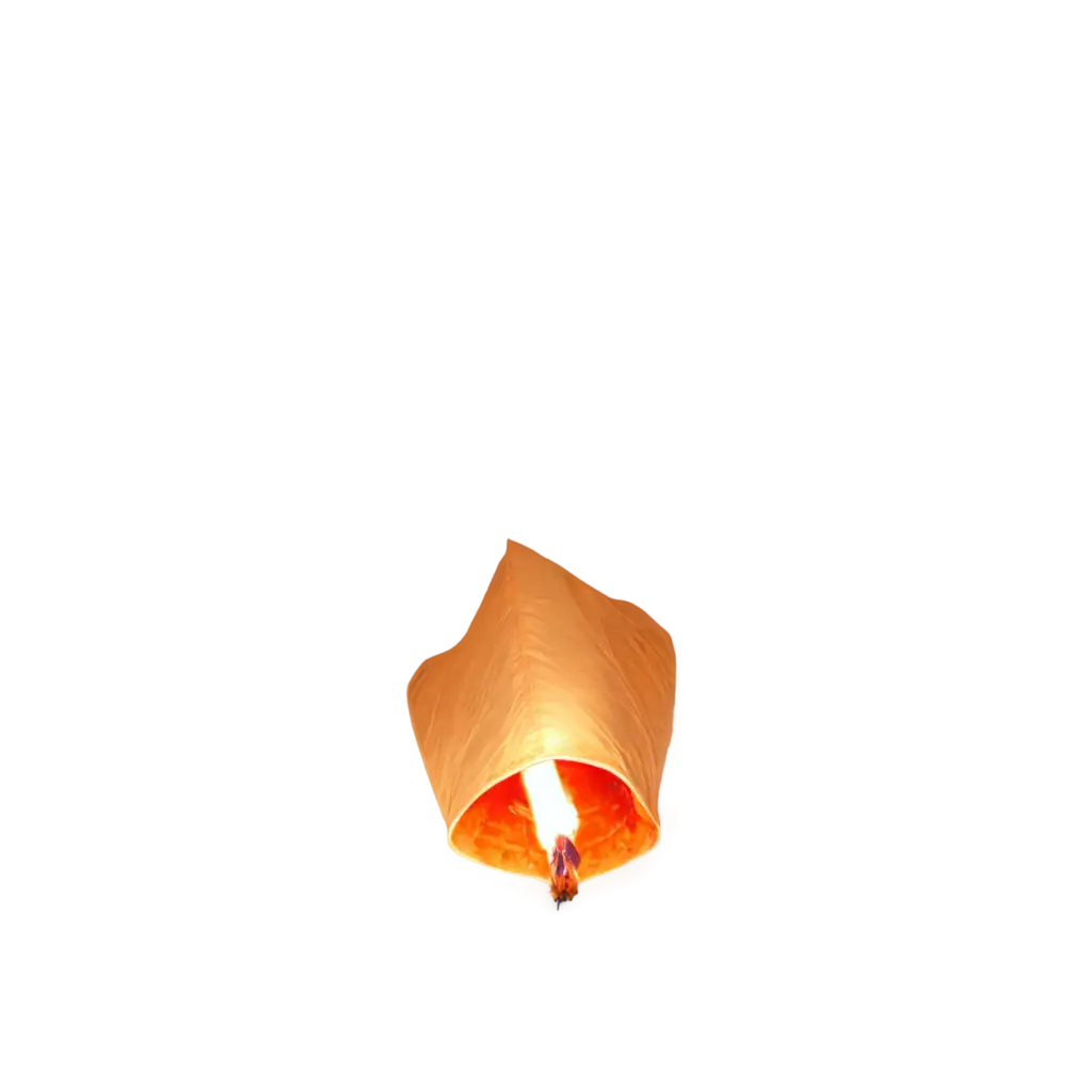 Sky-Lantern-PNG-HighQuality-Transparent-Image-for-Versatile-Use