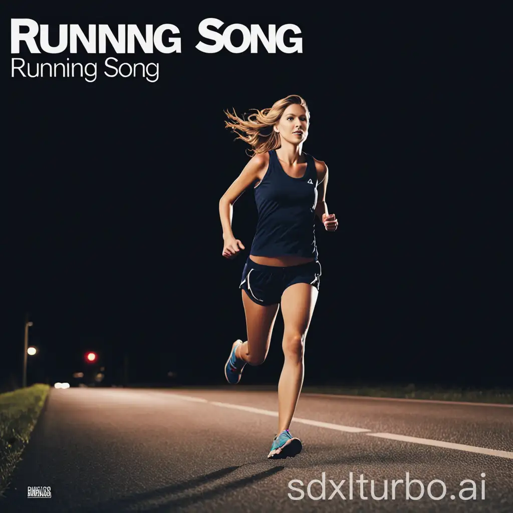 running song album cover