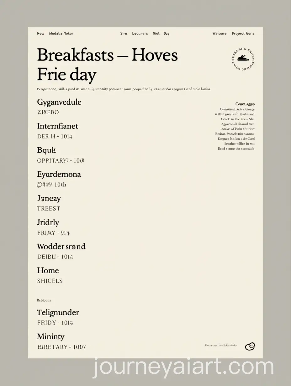 Daily-Chefs-and-Lecturers-Schedule-with-Zen-Aesthetics
