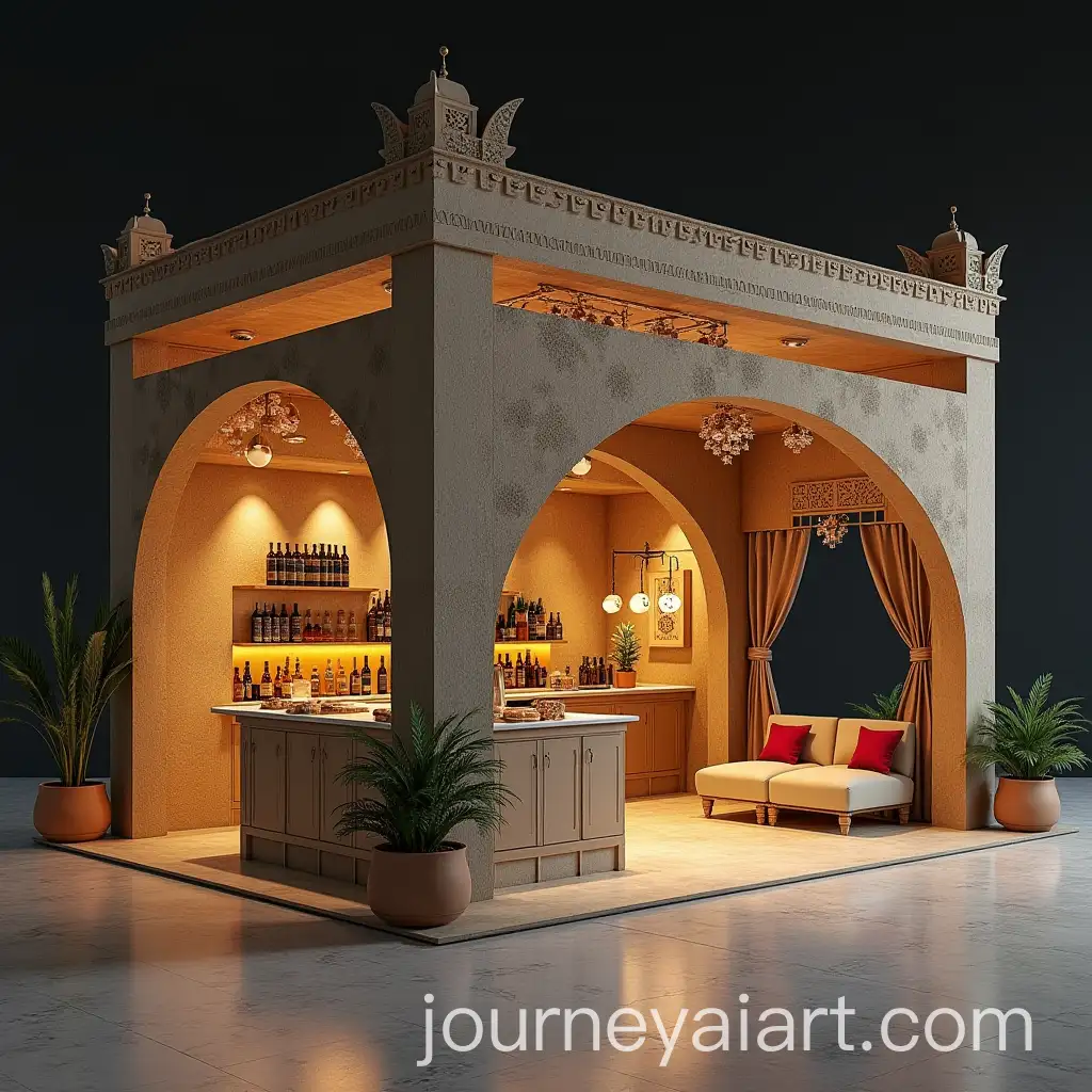 Booth-Design-Transitioning-from-Arabic-Old-Heritage-to-Modern-Heritage