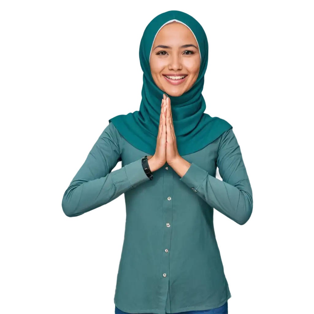 Indonesian-Hijab-Woman-with-Namaste-Hands-PNG-HighQuality-Transparent-Image-for-Versatile-Use