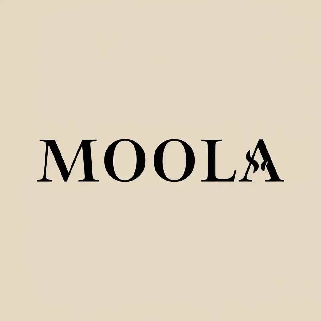 LOGO Design For Moola Realistic and Reasonable Bank Logo with Minimalistic Design