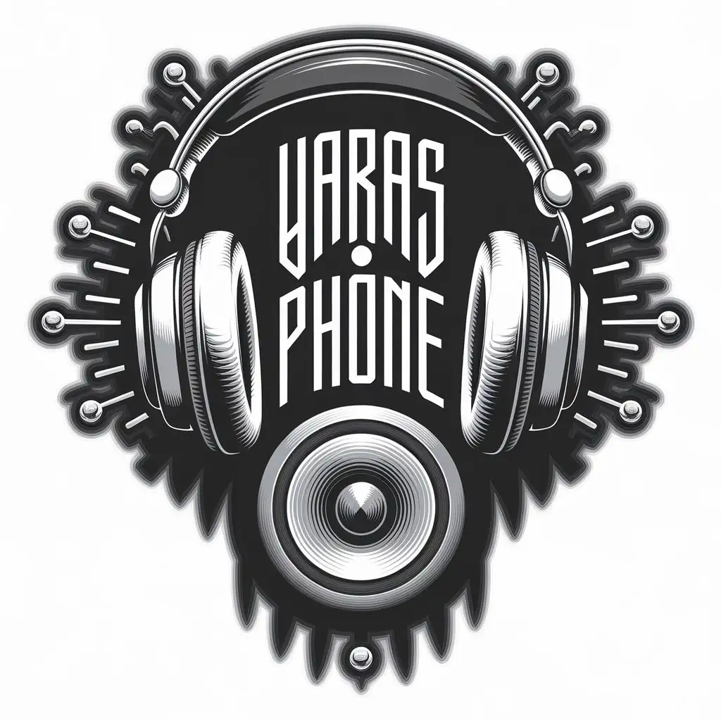 LOGO-Design-for-Varas-Phone-Vector-Headphones-Speaker-Theme-for-the-Mobile-Industry