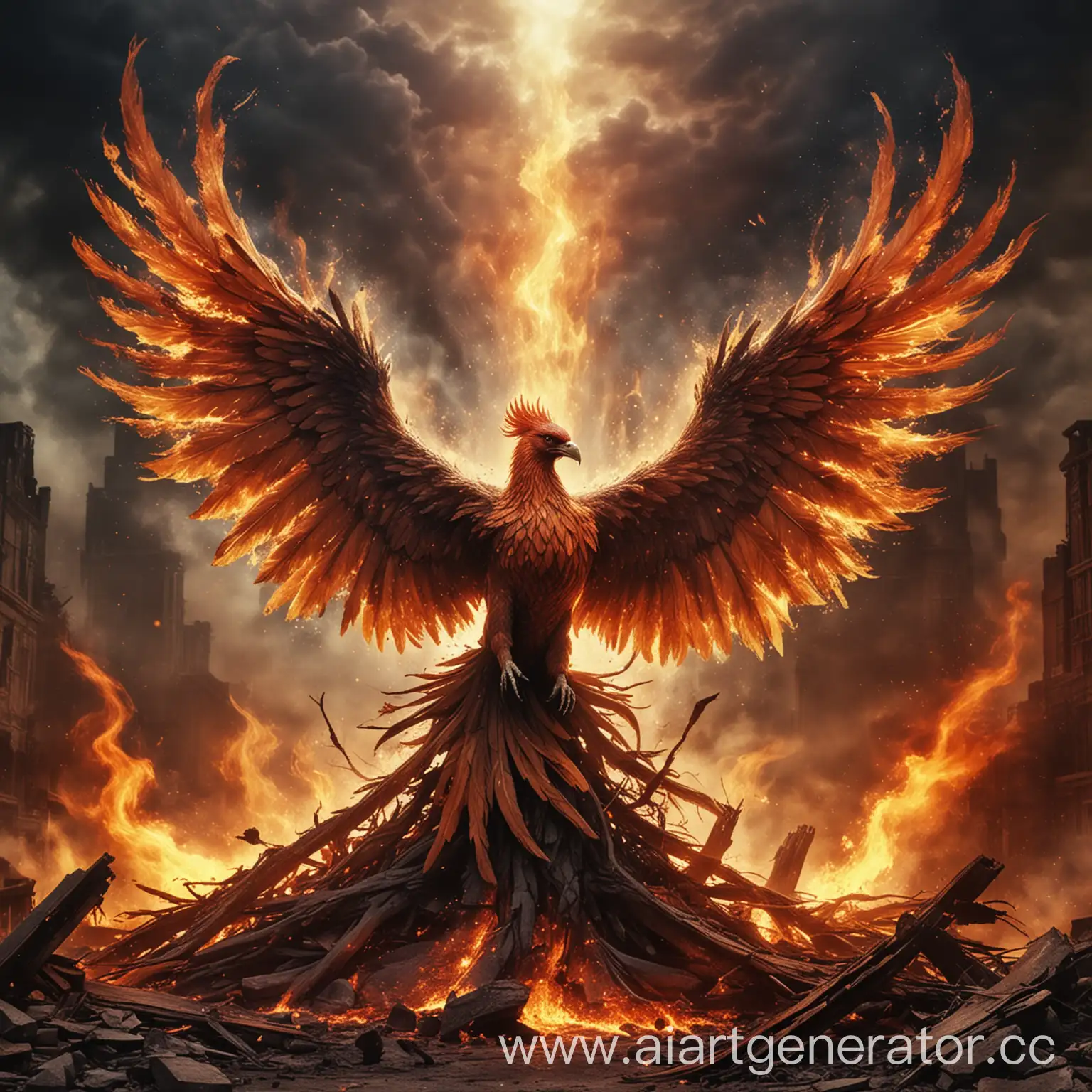 Majestic-Phoenix-Rising-from-Ashes