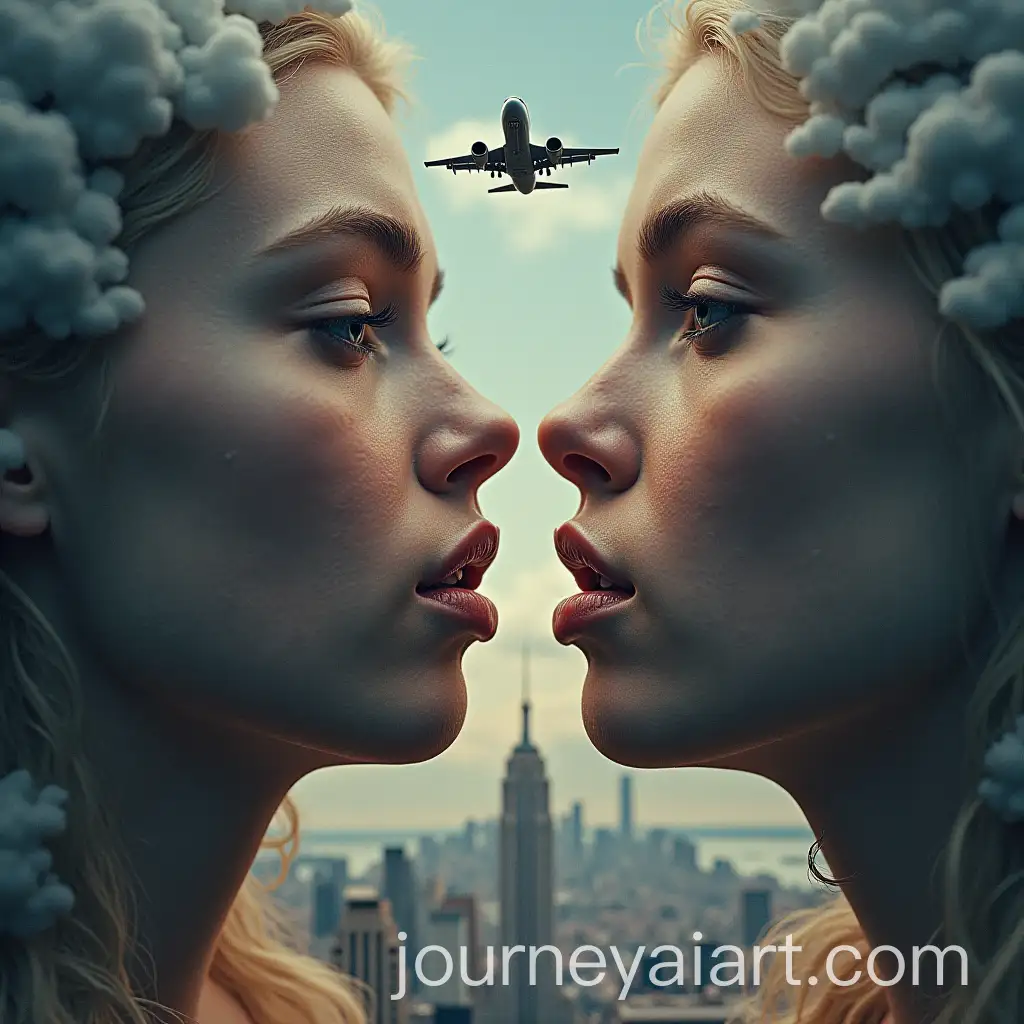 Hypnotized-Twin-Towers-Snapping-Up-a-Plane-with-TVs-Falling-from-the-Sky