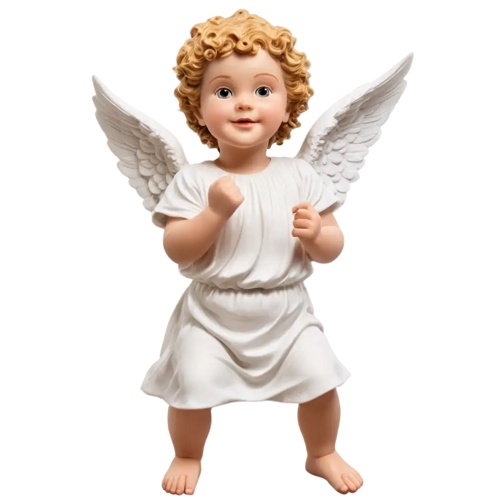 Happy-Greek-Statue-Baby-Angel-Upper-Body-PNG-High-Quality-Image-for-Creative-Use