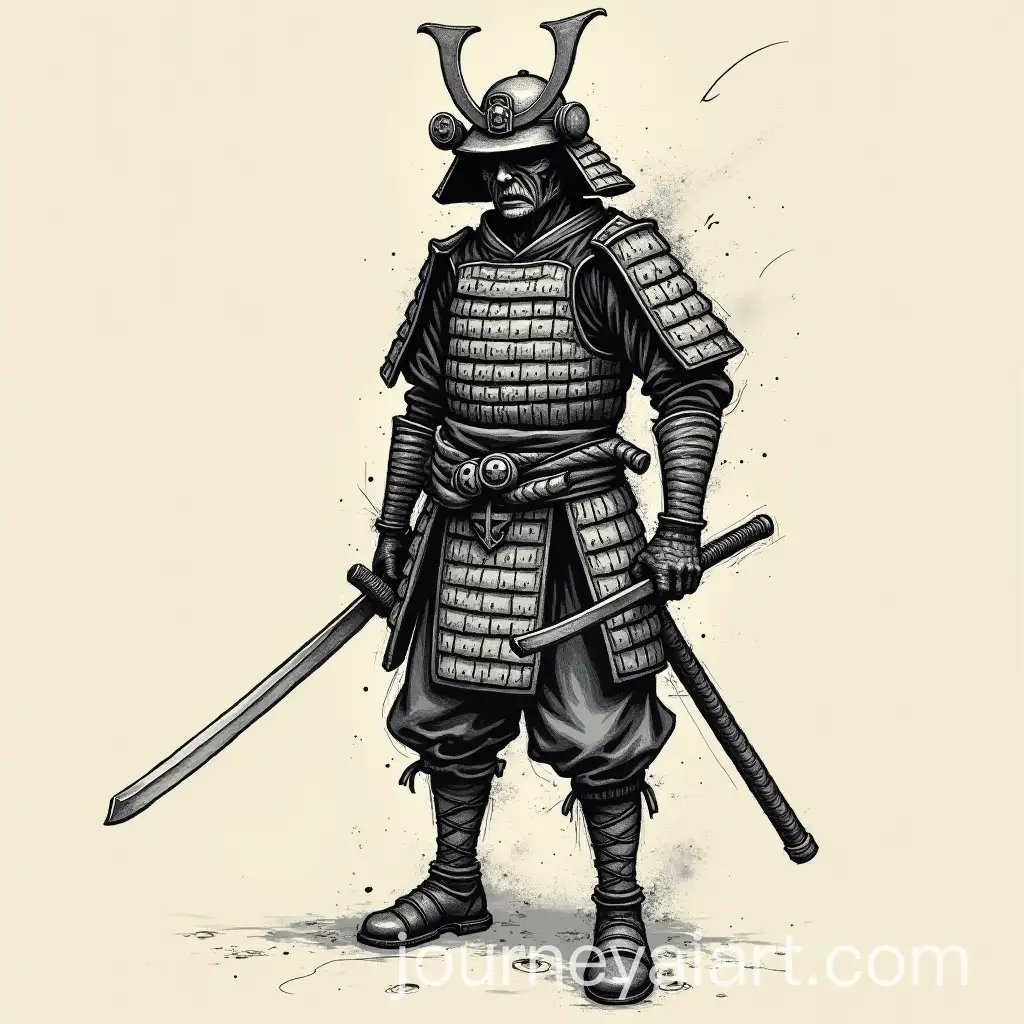Samurai-Tattoo-Design-in-Underground-Style