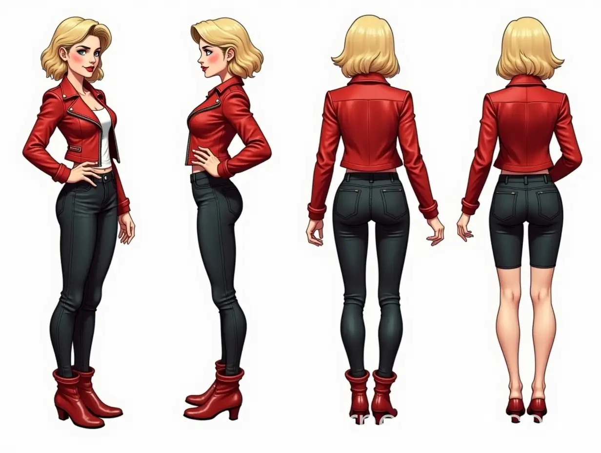 FullBody-Character-Sheet-of-a-Beautiful-Woman-in-Red-Leather-Jacket-and-Black-Boots