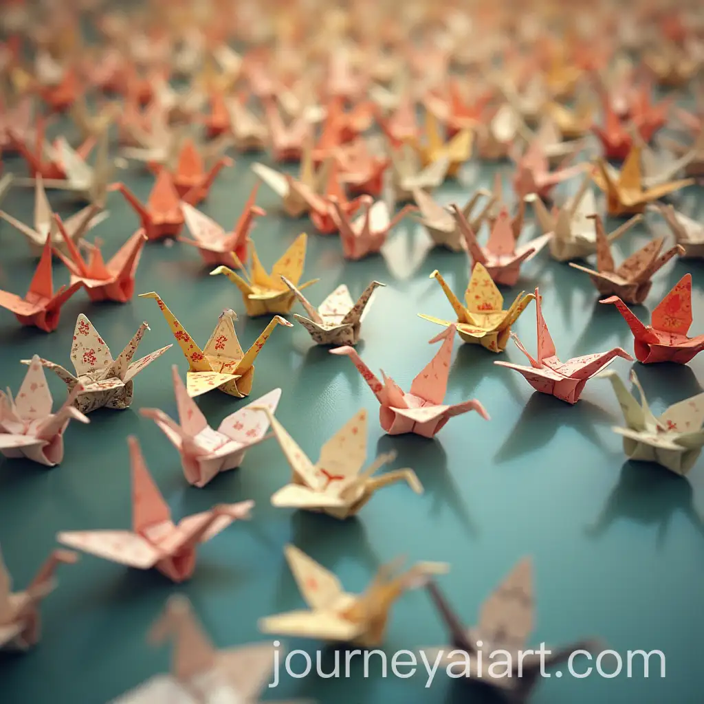 Folding-a-Thousand-Paper-Cranes-for-Times-Wish