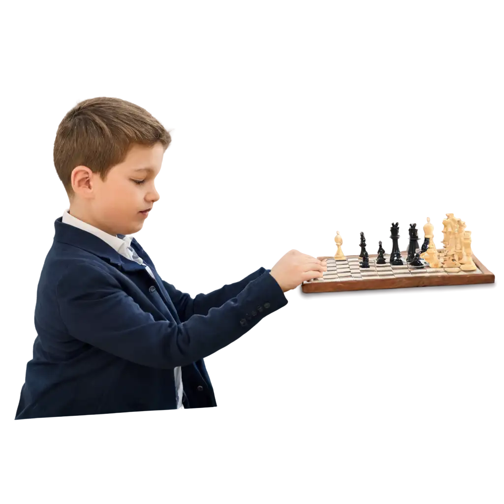 PNG-Image-of-a-Boy-Playing-Chess-Enhancing-Clarity-and-Detail