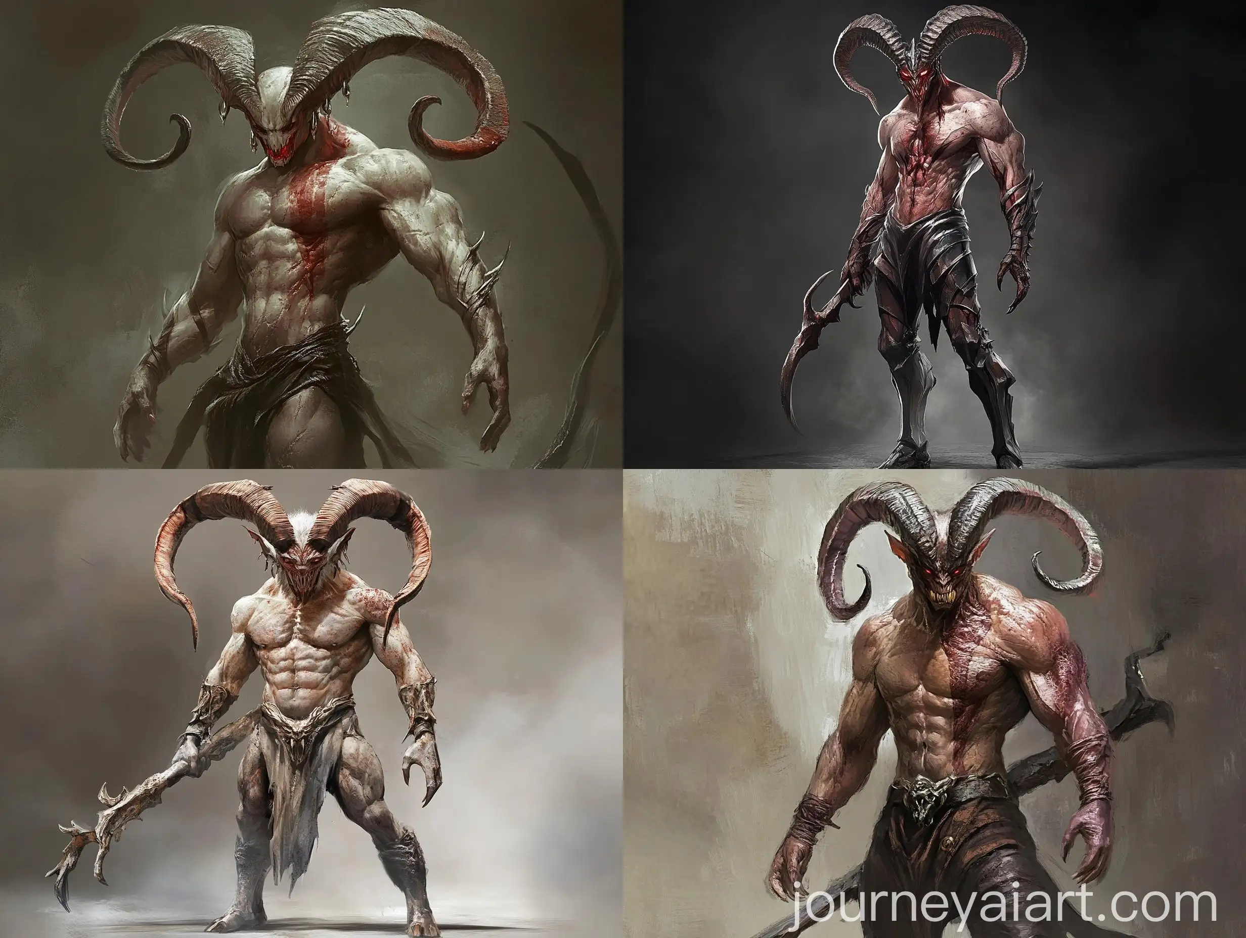 Demon-Warrior-with-Horns-and-TwoHanded-Weapon