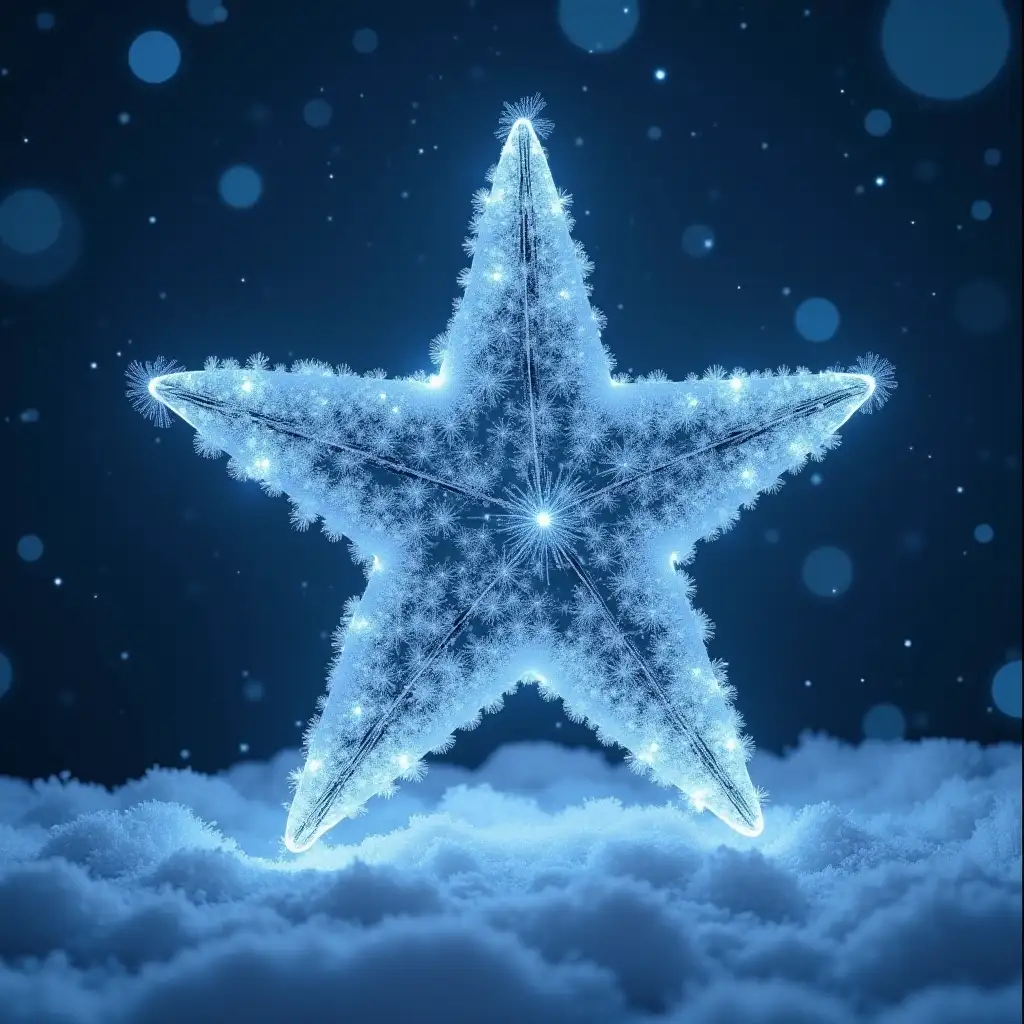 network in snow star