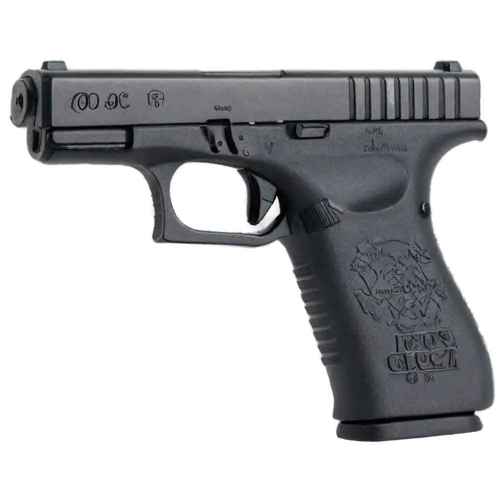 Glock-19-PNG-Image-HighQuality-Transparent-Format-for-Versatile-Use