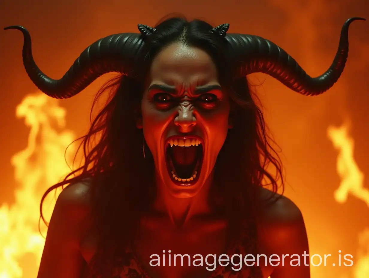 Angry-Female-Demon-Screaming-with-Fiery-Background