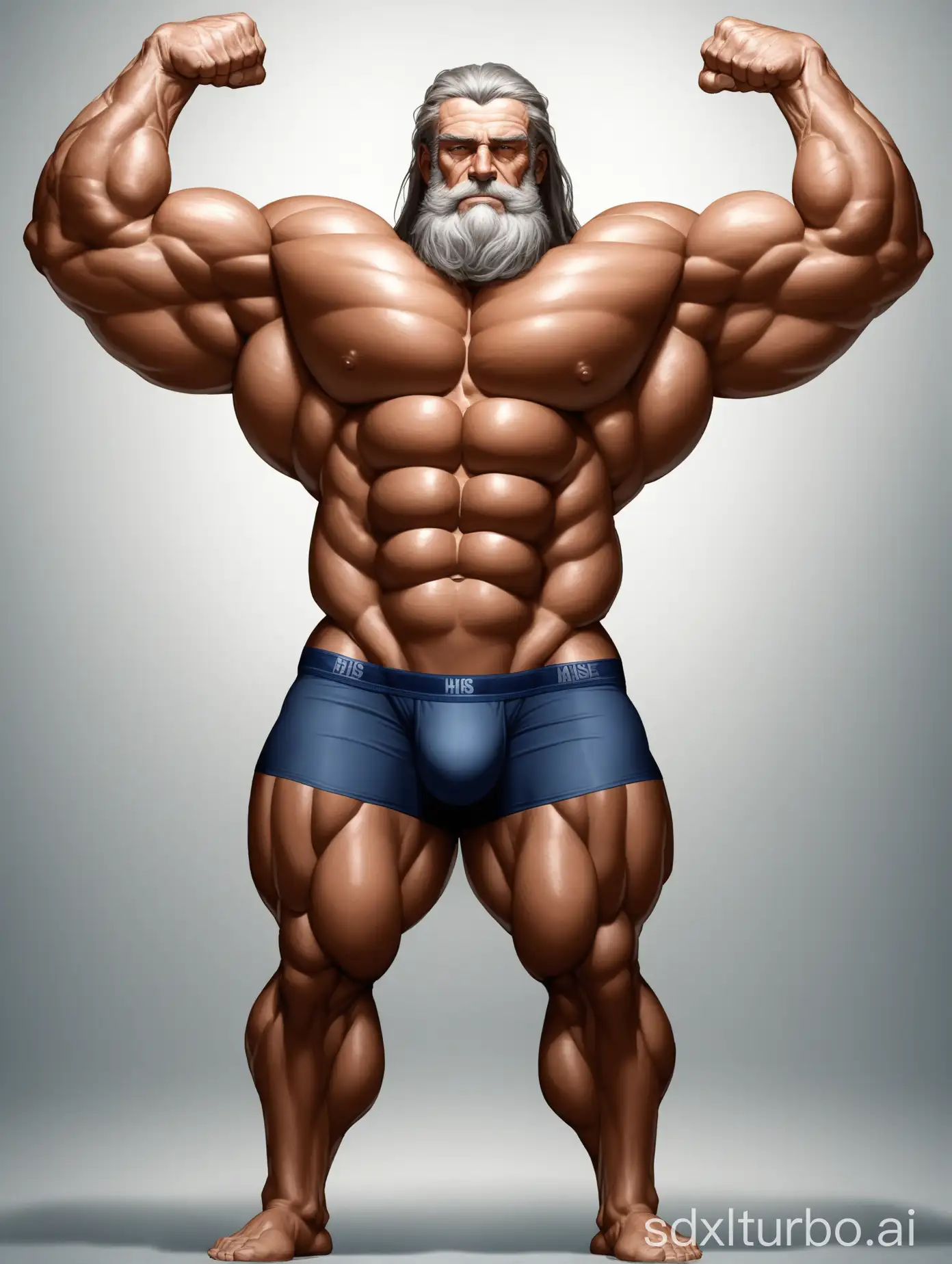 Massive-Old-Man-Flexing-Muscles-in-Underwear