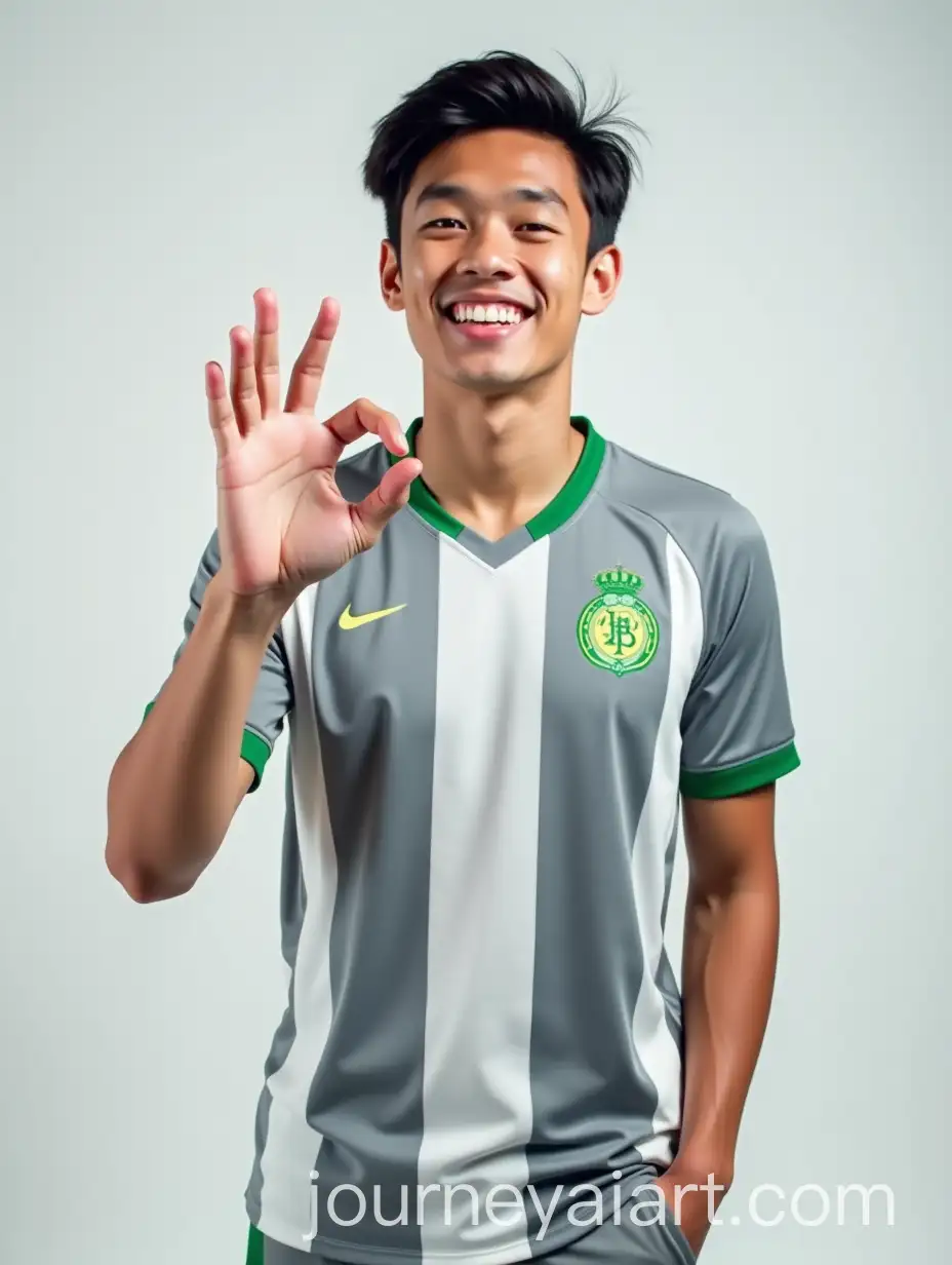 Handsome-Malay-Male-Teenager-in-Football-Jersey-Smiling-and-Showing-Ok-Sign
