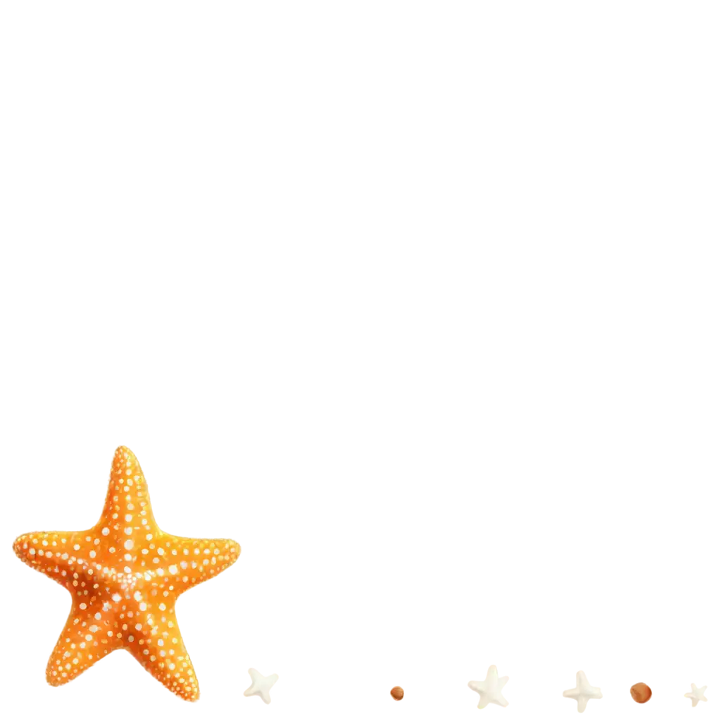 Animated-Starfish-and-Shell-PNG-Image-Captivating-Oceanic-Illustration