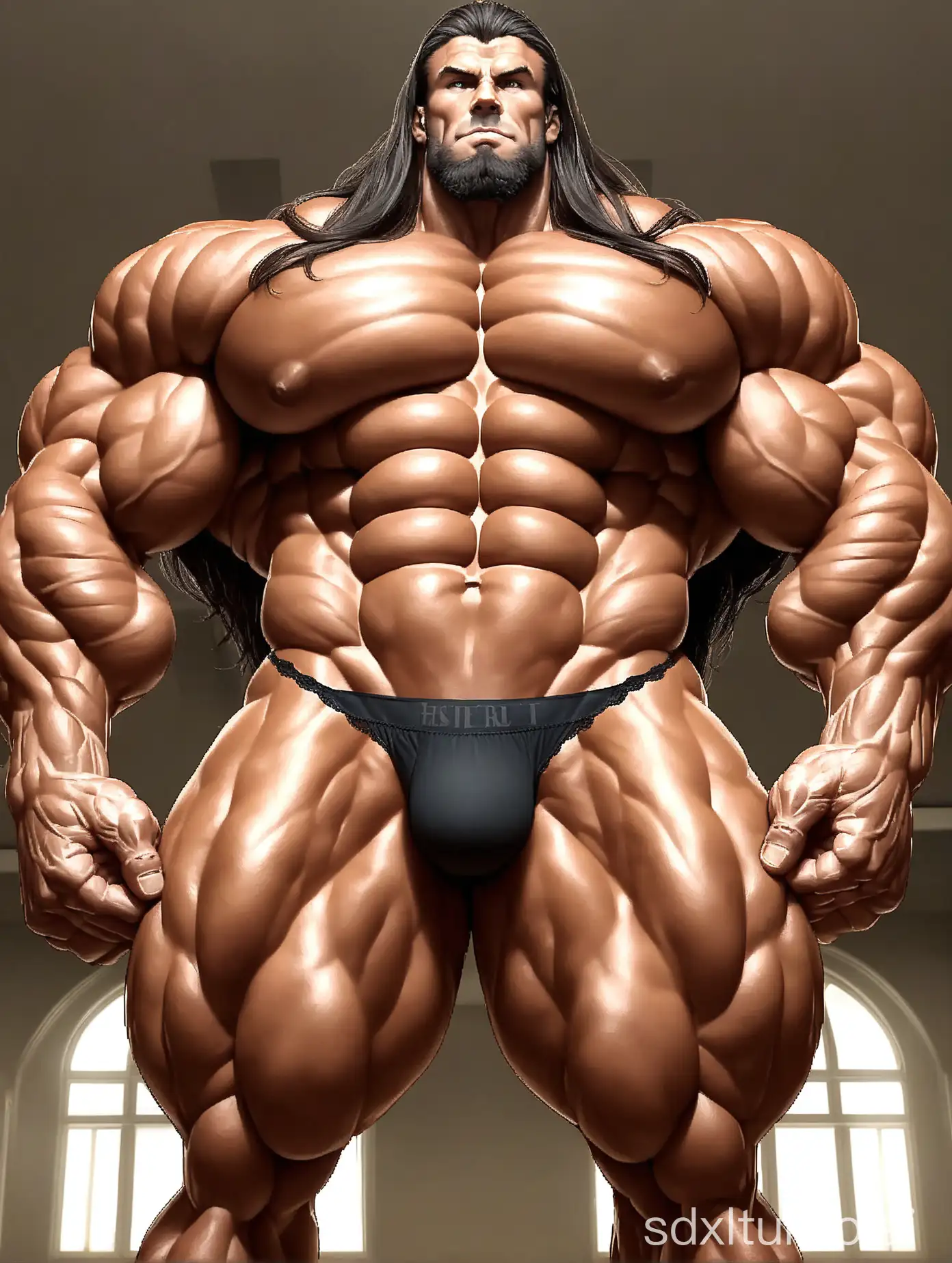 Giant-Muscular-Old-Man-with-Impressive-Physique-Displaying-Massive-Biceps