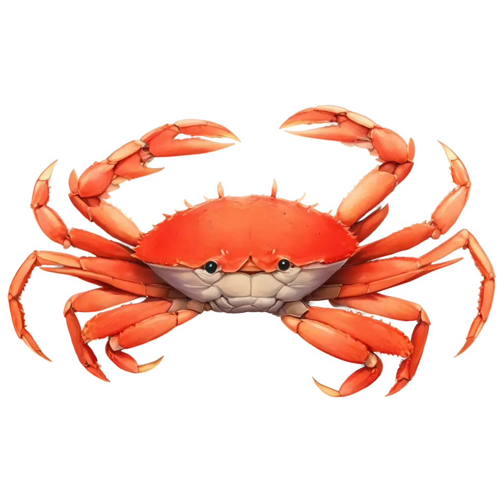 Crab-Anime-PNG-Image-for-HighQuality-Digital-Art-and-Design-Projects