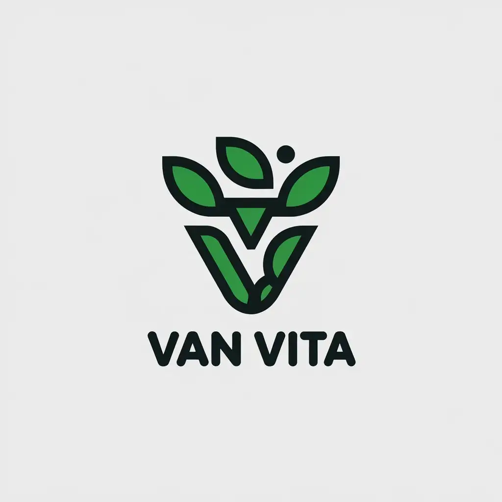 LOGO Design for Van Vita Elegant V and M Symbol in Home Family Industry