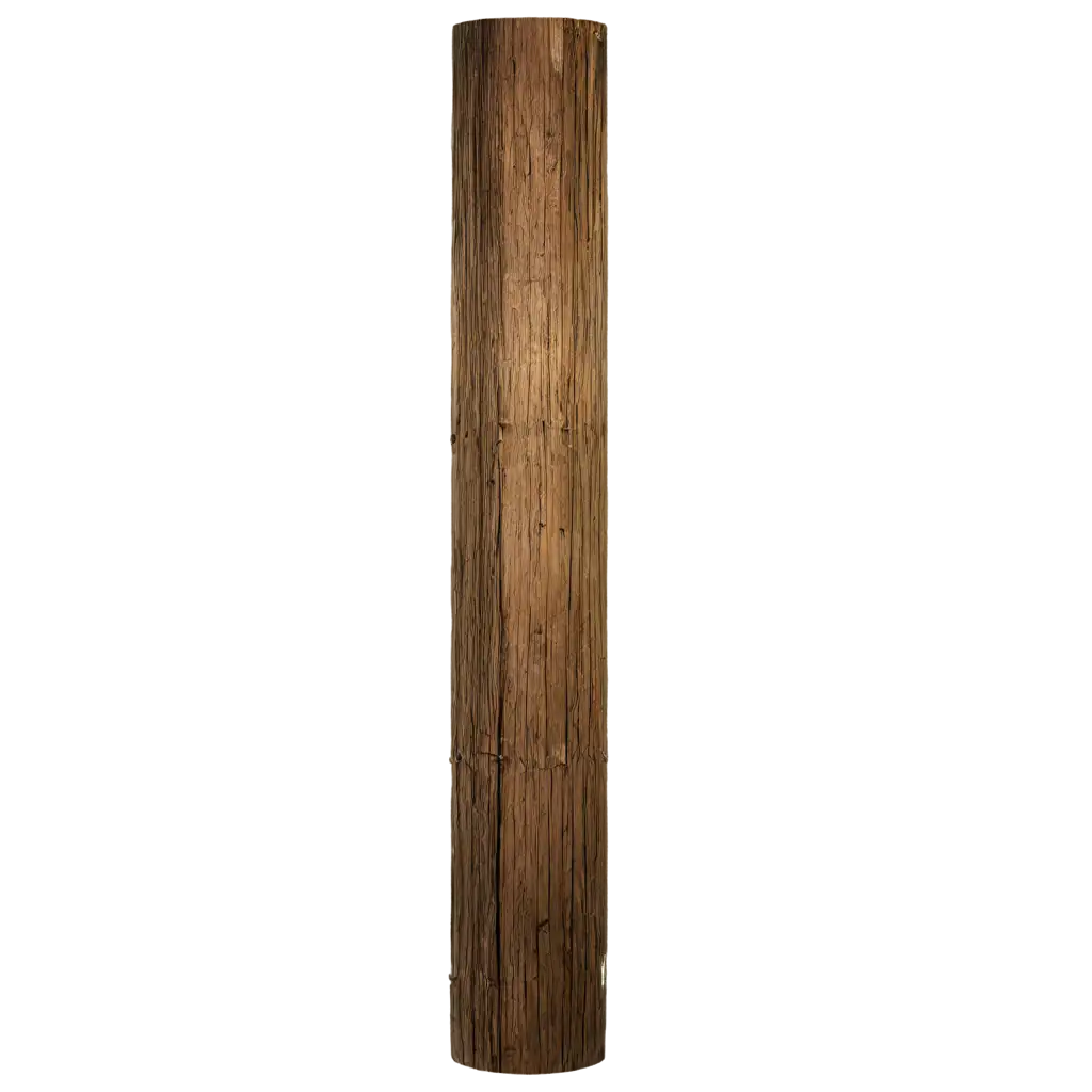 HighQuality-Wooden-Pole-PNG-for-Versatile-Design-and-Usage