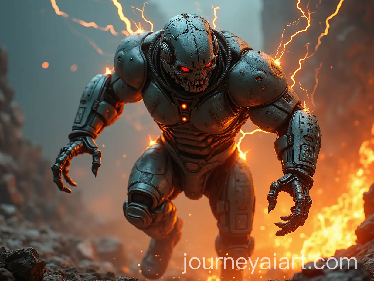 Mighty-Humanoid-Brute-with-Futuristic-Armor-in-a-Destroyed-Alien-Spaceship