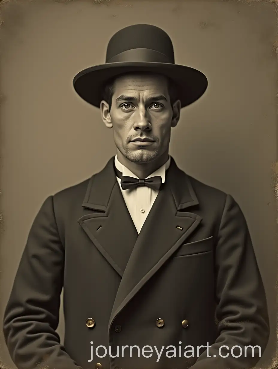 Vintage-Portrait-of-a-Man-in-Nadar-Style