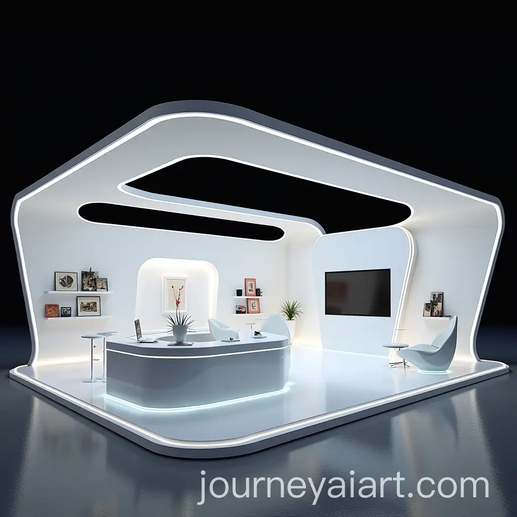 FuturAI-Art-Prompt-Expansionistic-Modern-Fair-Stand-Design-Concept-with-Innovative-Architecture