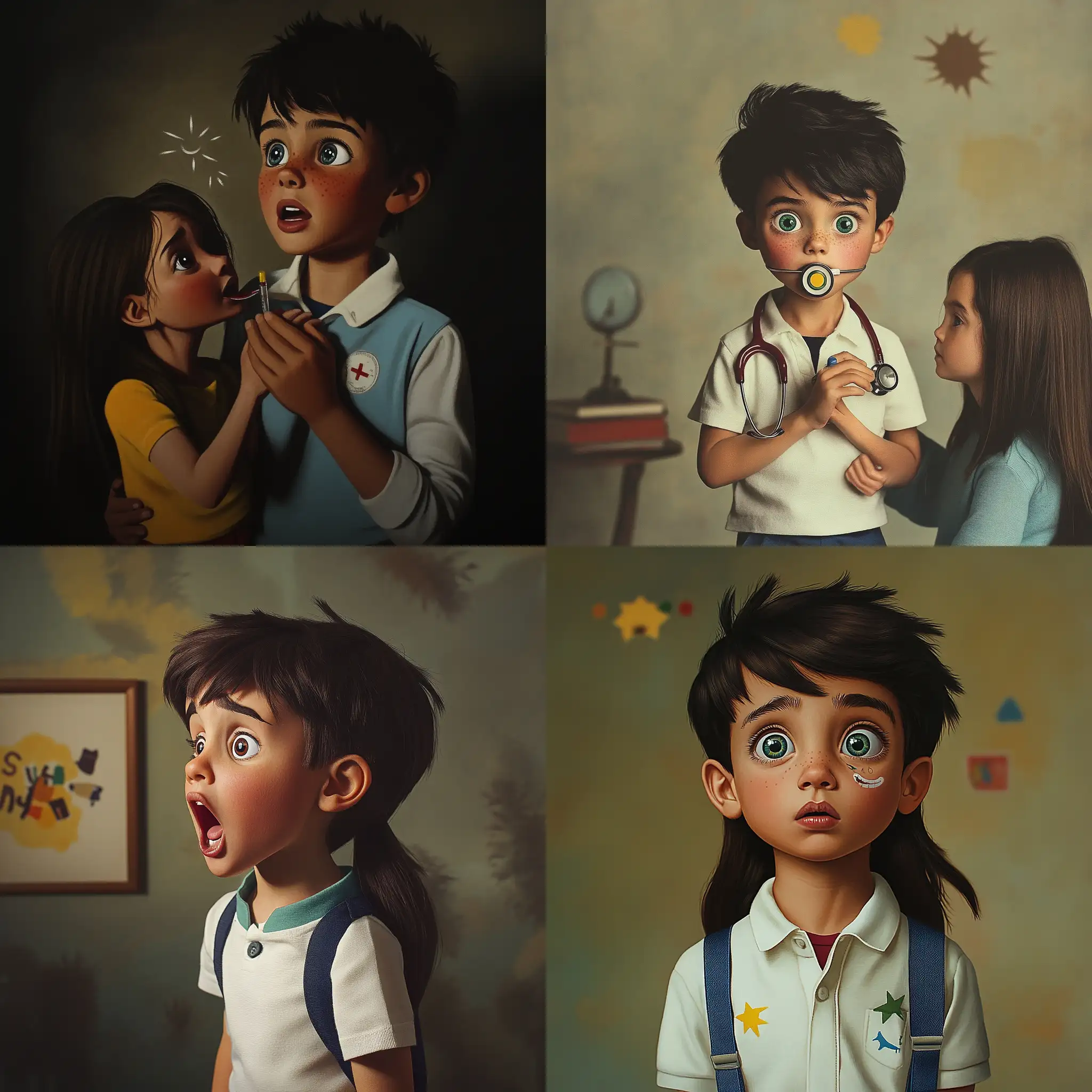 Child-with-Sore-Throat-in-Doctors-Office