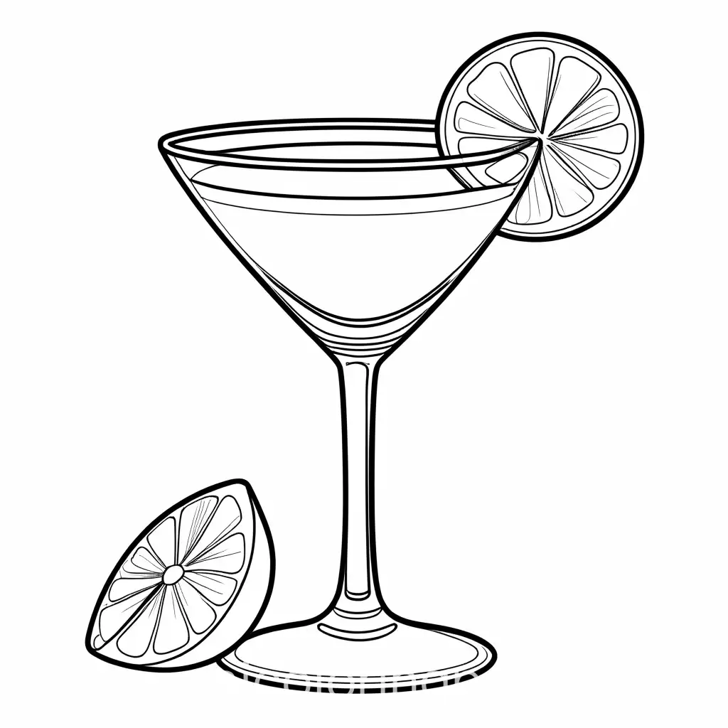 Simple-Margarita-Glass-Coloring-Page-for-Kids