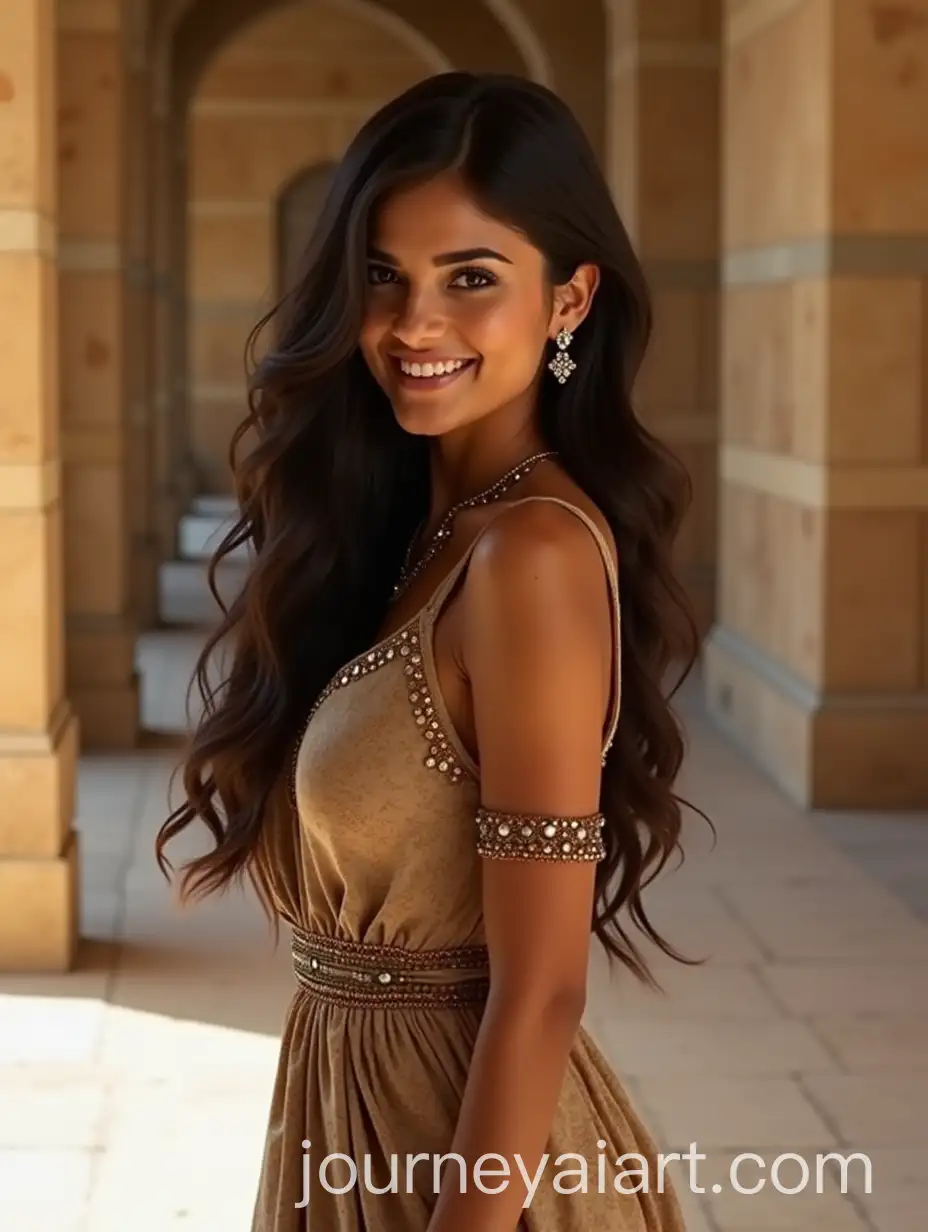 YoungAI-Image-Prompt-Expansion-Arab-Woman-in-Historic-Egyptian-Setting-with-Elegant-Dress-and-Jewels