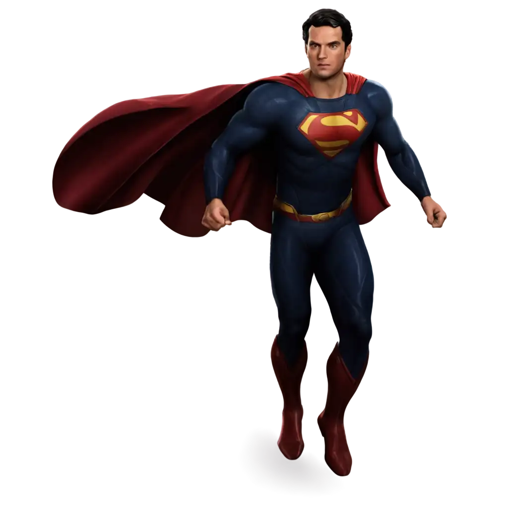 Superman-PNG-Image-Harnessing-Heroic-Power-in-HighResolution-Clarity