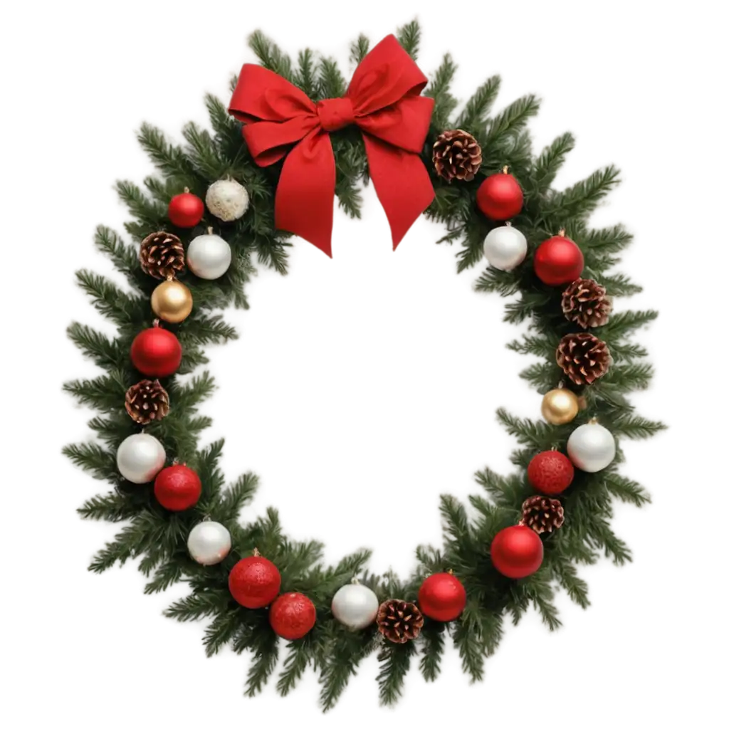 Christmas-Wreath-PNG-Image-for-Festive-Design-Projects