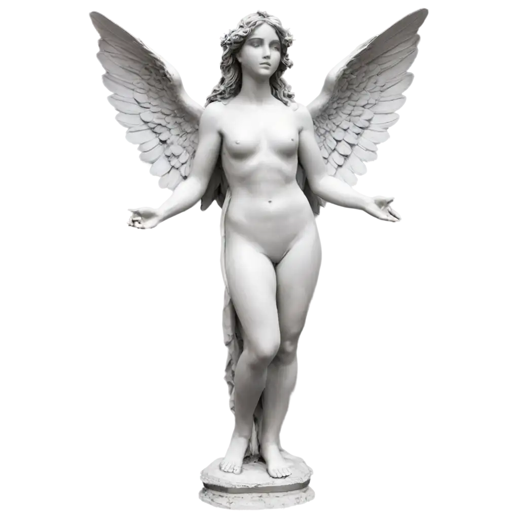 PNG-Angel-Statue-Image-Graceful-Sculpture-for-Digital-Art-and-Design