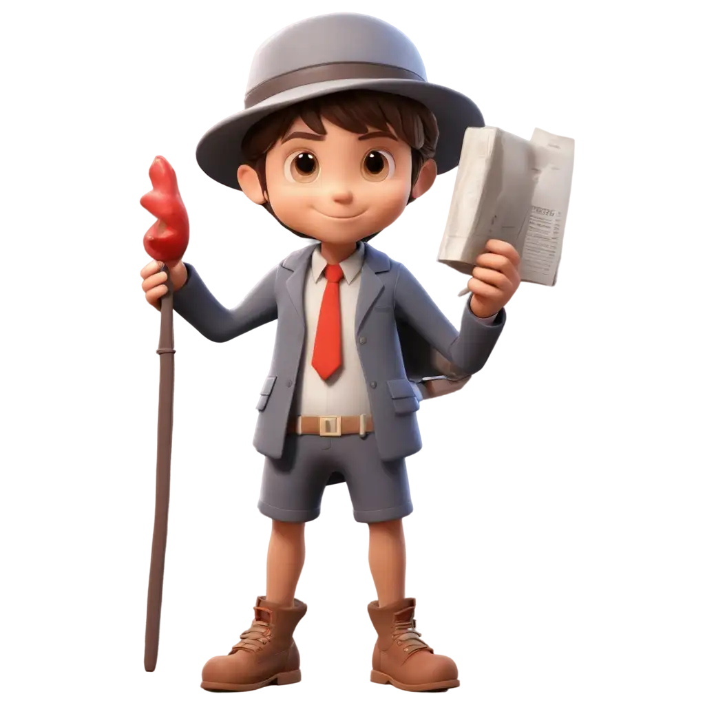 Child-Detective-3D-PNG-Image-Playful-and-Engaging-3D-Artwork