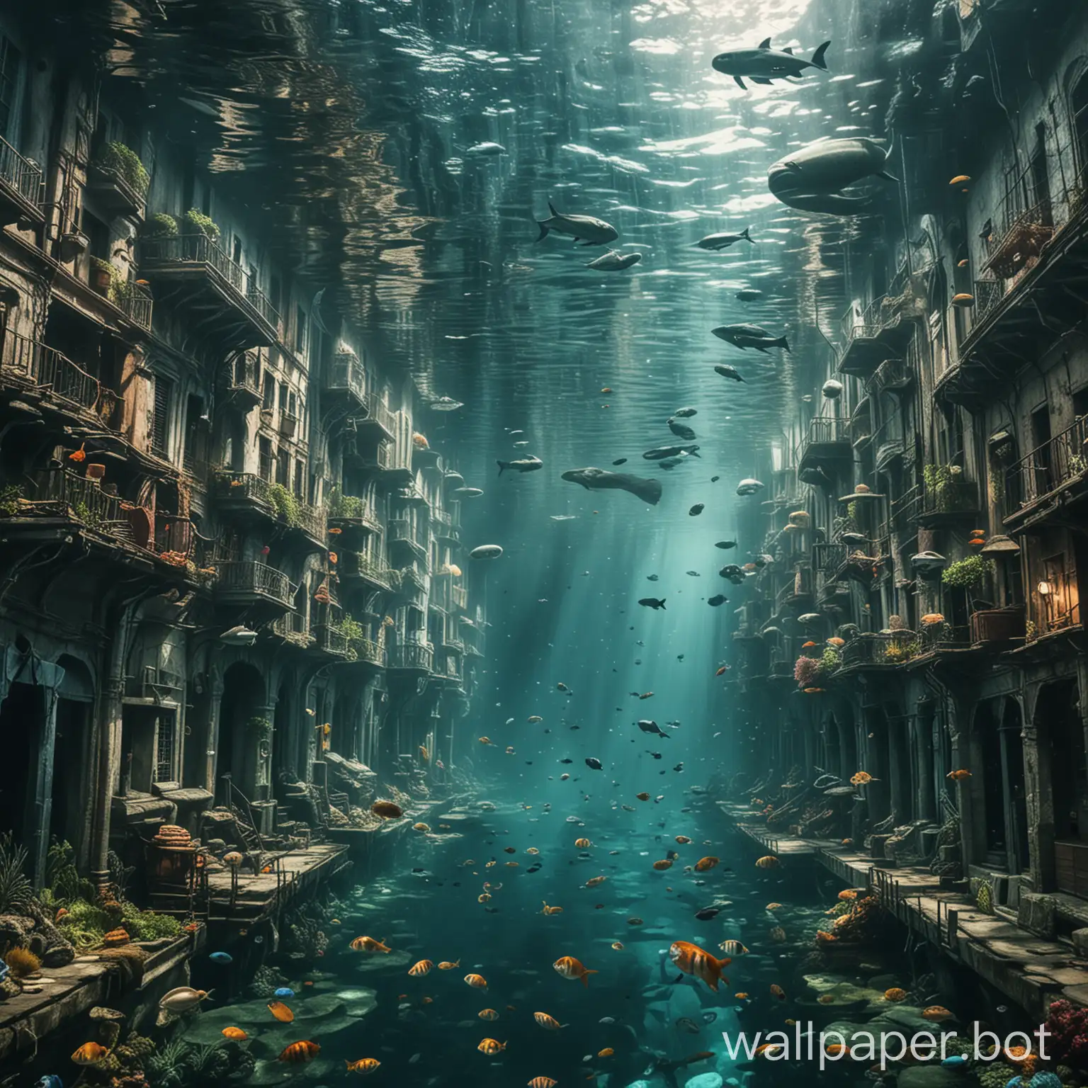 under water city