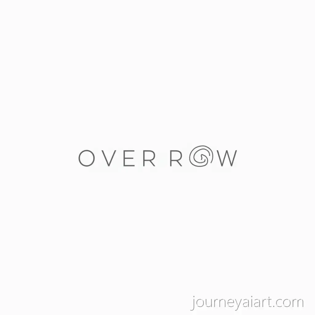 Luxury-Minimalist-TypographicLuxury-minimalist-logo-design-Logo-Design-for-OVER-ROW-Brand