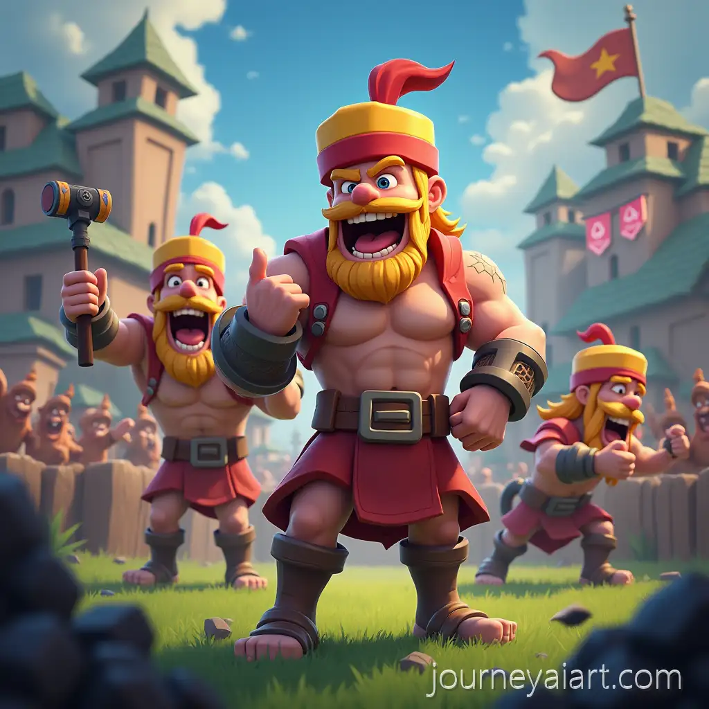 Epic-Clash-Royale-Battle-Between-Fantasy-Warriors-in-Arena