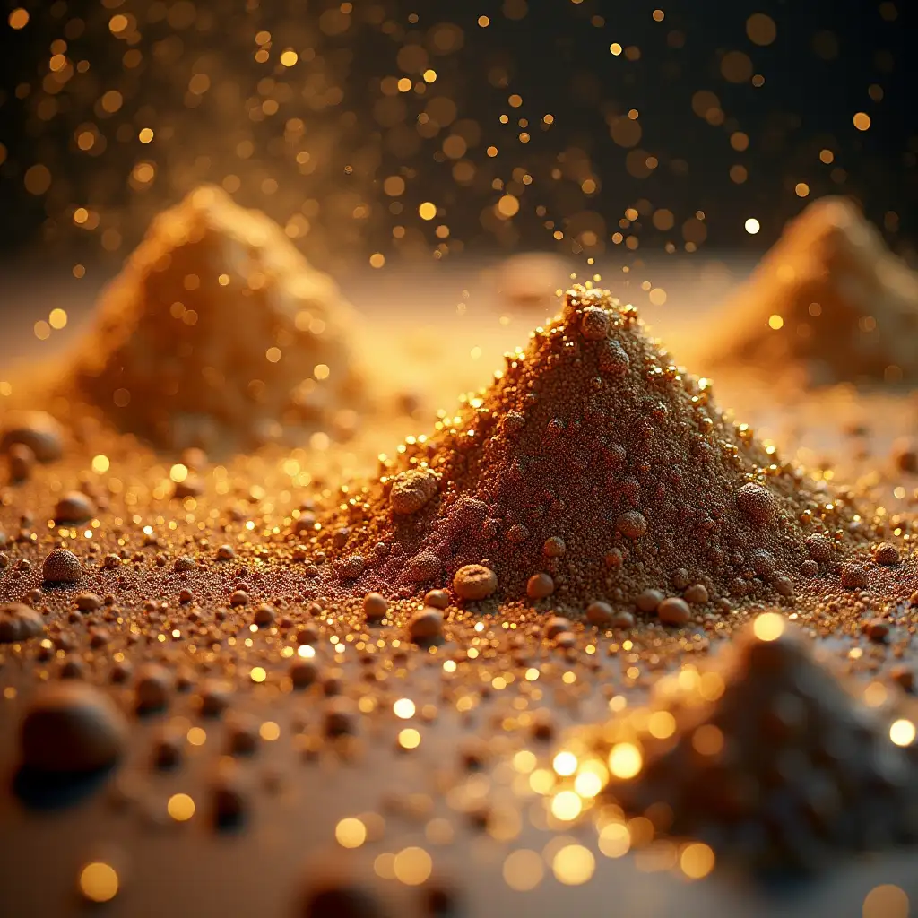 Mesmerizing-Dance-of-Shimmering-Metallic-Dust-in-Soft-Light