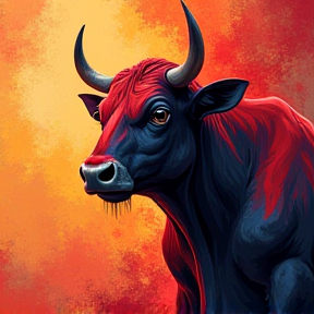 Red Apple Crown Bull #3