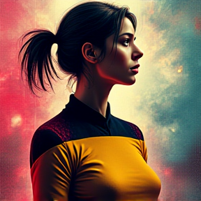 Star trek nerd girl