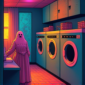 Laundry Ghost Huntin'