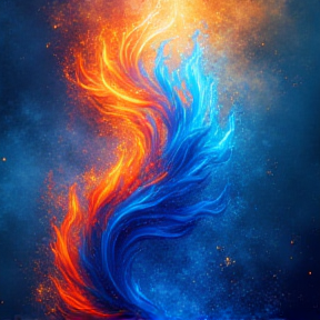 Blue flame 